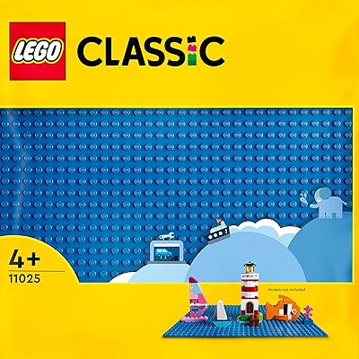 LEGO Classic 11025 Blue base plate set for children (1 piece).. DIAYTAR NIGERIA: Where quality products become affordable with our nationwide shipping service.