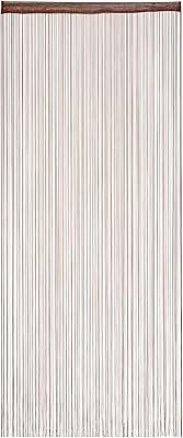 Relaxday string curtain, shortcutable, for doors and windows, decorative, washable, 90x245 cm, brown.. DIAYTAR NIGERIA makes quality accessible with our affordable prices and dependable delivery service.
