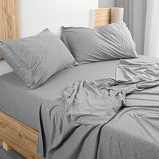 Utopia Queen 4 -room bed set in jersey fabric.. From phone accessories to home decor — DIAYTAR Nigeria ships it fast.