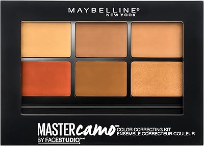Maybelline New York Color Correction Kit Face Studio Master Camo, Deep, 0.22 Oz.. DIAYTAR NIGERIA puts thousands of products at your fingertips with affordable prices and delivery within a week.