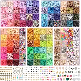 8,100 pieces of clay pearls for the manufacture of bracelets 92 round and flat spacing colors.. Shop with purpose at DIAYTAR NIGERIA, where diverse selection meets budget-friendly nationwide delivery.