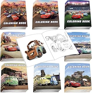 24 pieces set of children's racing car coloring books, mini drawing book to do it yourself, racing party gifts, birthday gifts, class activity supplies.. DIAYTAR NIGERIA: Where every purchase is affordable and delivery is always within a week.