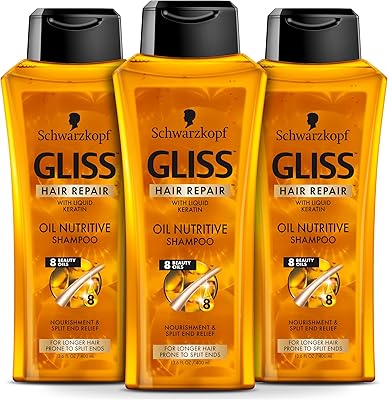 Restoring Shampoo Slipping, Nourishing Oil for Long -subject Hair with Fuzzles Points, 395 ml (3).. Find everything you need at prices you'll love with DIAYTAR NIGERIA's comprehensive e-commerce platform.