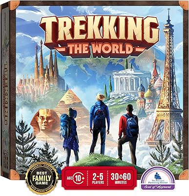 Award -winning board game for a family evening | Discover the wonders of the world in this strategic adventure trip | Perfect for children and adults | 10 years and over.. DIAYTAR NIGERIA makes quality accessible with low prices and reliable 5-8 day nationwide delivery.