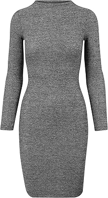Urban Classics ribbed dress for women (set of 1).. DIAYTAR NIGERIA transforms dreams into deliveries with our affordable prices and 5-8 day shipping.