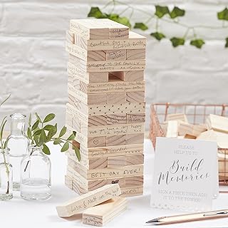 Wedding wedding book for Ginger wooden construction blocks.. DIAYTAR Nigeria brings you closer to everything you need — fast delivery, low costs, and variety.