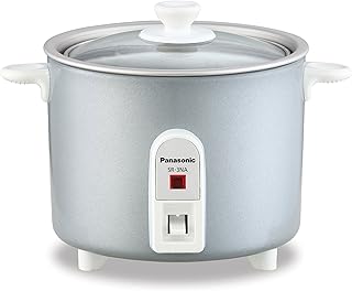 Panasonic multi-cooking rice cooker, 3 cups (cooked), 1.5 cup (not cooked), sr-3nal-silver.. Shop with confidence at DIAYTAR NIGERIA, enjoying competitive prices and delivery within 8 days.