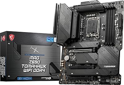 MS I-MAG MAG Z690 TOMAHAWK WIFI DDR4 (ATX, Intel Core 12th generation, SOCKET LGA 1700, DDR4, PCIE 4, CFX, M.2 locations, WiFi 6))))).. Shop with purpose at DIAYTAR NIGERIA and receive your purchases at unbeatable prices within the week.