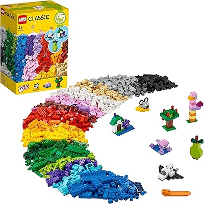 Toys in classic and innovative Lego construction bricks in large sizes for preschool children aged 4 and over, model 11016.. DIAYTAR NIGERIA: The marketplace that brings affordable products to every Nigerian home in under 8 days.