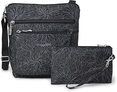Shoulder bag with pockets, red, one size of bagelini.. DIAYTAR NIGERIA: Connecting every Nigerian with quality products at prices everyone can afford.
