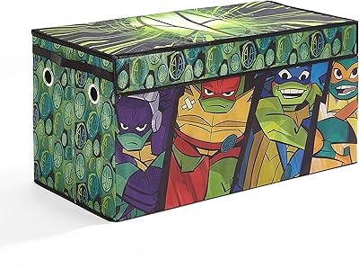 IDEA Nova Teenage Mutant Teenage Mutant Ninja Turtles Foldable Toys for children, durable with lid, Ninja Turtles - Green Mutant Teenage (NN340698).. DIAYTAR NIGERIA makes quality accessible with low prices and reliable 5-8 day nationwide delivery.