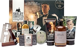 Peaky Blinders Set of body cleaner 250 ml, face cleaner 150 ml, soap, ASB100 ml, hair wax, comb.. Shop from our extensive catalog at DIAYTAR NIGERIA and enjoy doorstep delivery in just 5-8 days.