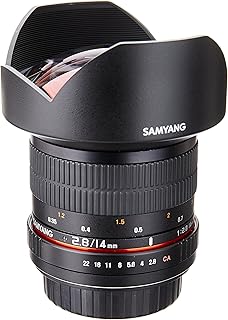 Fixed objective ultra wide angle Samyang 14 mm F2.8 for cannon, black, sy14M-C.. Experience the future of online shopping with DIAYTAR NIGERIA's extensive product range and competitive pricing.