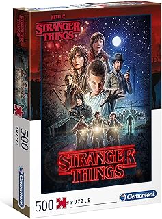 Clementoni Puzzle HQ Stranger Things 500 pieces, multicolored, 35086, one size for children.. Experience budget-friendly shopping at DIAYTAR NIGERIA, Nigeria's premier online marketplace with quick delivery.