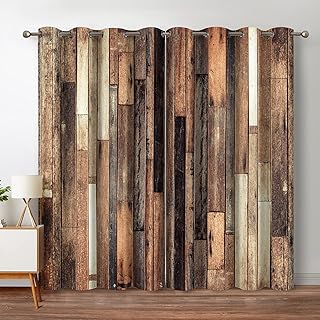 Occulting wooden curtains Jekeno solid brown solid door sign firm.. DIAYTAR NIGERIA: Where quality meets accessibility with affordable prices and prompt shipping.
