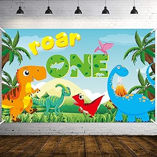 Wattink 1 year Jungle Sauvage Dinosaur Anniversaire Baby Bennier Baby Bat Shower Photography Fond Décoration Home Supplies Studio 71 x 43.. DIAYTAR NIGERIA brings the marketplace to your home with budget-friendly prices and nationwide delivery.