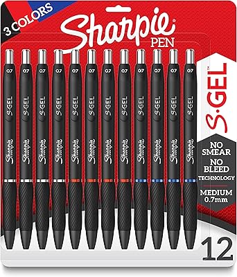 Sharpie S-Gel pen, gel ink pens, medium point (0.7 mm), matching colors, 12 pieces.. Nigeria's most diverse e-commerce platform delivers quality and affordability to your doorstep in 5-8 days.