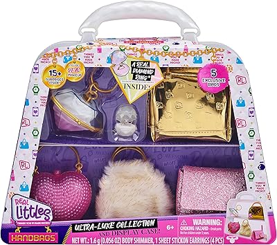 Real Littles | Set of mini collecting handbags | 5 exclusive bags | plus 17 beauty surprises inside! Multicolor (25266).. DIAYTAR NIGERIA makes online shopping accessible to all with budget-friendly prices and reliable delivery.
