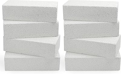 All on steel - Insulation in refractory bricks for forge, cracks, stoves, ovens and fireplace 2.86 x 4.5 x 2.35 cm Package of 8.. Buy better with DIAYTAR Nigeria — the ultimate e-commerce platform in Nigeria.