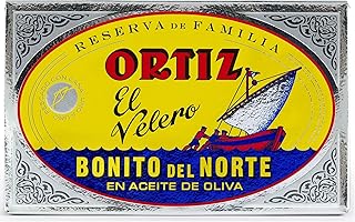 Ortiz Family white tuna reserve in olive oil | Package of 8 | Bonito del Norte Reserve of Familia imported from Spain | Wild fishing | 100 % natural | Superior quality fish in box of 3.95 oz (112 grams).. Experience the DIAYTAR difference with our vast product selection and delivery within 5-8 days.