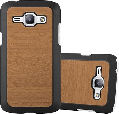 Cadorabo shell for Samsung Galaxy J1 2015 in hard plastic in brown wood from-109850.. Looking for a deal? DIAYTAR Nigeria has thousands waiting for you.