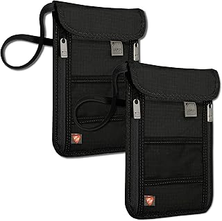 Louis N Clark Portfolio Unisex RFID Cash NECK, Travel bag and Passeport rack for women and men 2 rooms Travel accessories.. DIAYTAR NIGERIA: Revolutionizing accessibility to quality products at budget-friendly prices across Nigeria.