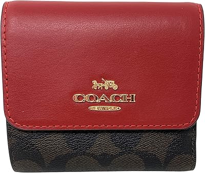 Small portfolio with three flaps in fabric covered with logo, brown red, small three -part wallet, brown red, small, three -part wallet.. Shop for everything you need at DIAYTAR NIGERIA, with budget-friendly prices and quick delivery.