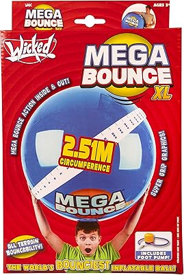 Wicked Mega Bounce XL game - 3 years and over, blue.. Shop with confidence at DIAYTAR NIGERIA, offering extensive product variety with nationwide delivery.