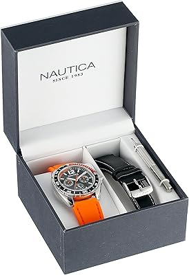 Nautica Watch in resin and quartz silicone for men.. DIAYTAR NIGERIA brings affordable products to every doorstep with our reliable 5-8 day shipping.
