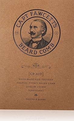 Captain Fawcett beard comb (82T) 300g (1 pack).. Discover shopping reimagined with DIAYTAR NIGERIA's extensive catalog and 5-8 day delivery service.