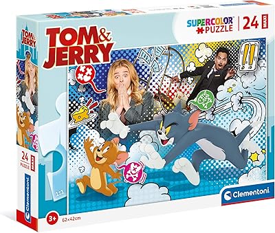 Clementoni 24212, Maxi Tom & Jerry Construction Toy for children - 24 pieces, 3 years and over.. Everything you want, delivered fast — DIAYTAR Nigeria does it better.