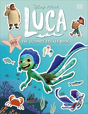 Ultimate Disney Pixar Luca sticker book.. DIAYTAR NIGERIA combines affordability, variety, and convenience with nationwide delivery services.