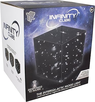 Interactive Ambient Light Paladon Infinity Cube Sound - Multicolore.. DIAYTAR NIGERIA revolutionizes online retail with our vast selection and cost-effective delivery options.