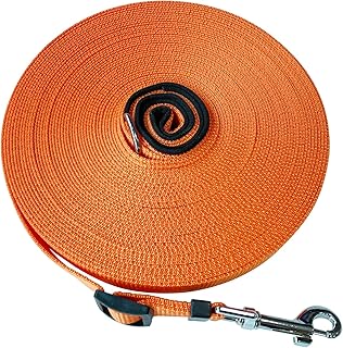 Long Dressing Dressing, Obedience Dressage leaving with flexible handle - Nylon leash 15 ft 30 f 50 ft 65 ft long - for snacking of small and medium -sized puppies, garden, game, safety, camping, hiking.. DIAYTAR NIGERIA: Your gateway to affordable shopping with thousands of products delivered nationwide.
