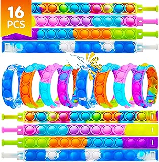 Set of toy bracelets Miss Fidget, set of sensory bracelets to relieve stress, ADHD, autism, anxiety relief, children's classrooms (16 rooms).. Your new favorite way to shop online — DIAYTAR Nigeria.