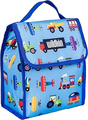 Wildkin isolated lunch bag packed with warm or cold snacks, school and travel styles and coordinates with our backpacks and sports bags for trains, planes and trucks.. DIAYTAR NIGERIA transforms dreams into deliveries with our affordable prices and 5-8 day shipping.