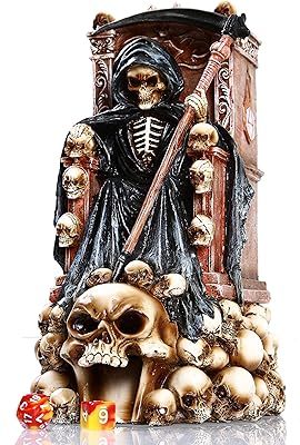 Forged dice co. Grim Reaper Tower by Bones Rotative Tower in Resin.. DIAYTAR NIGERIA delivers affordability and convenience with every purchase, shipped within the week.