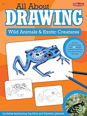 Wild animals and exotic creatures (everything on the drawing): Learn to draw 40 animals, reptiles and insects of the jungle step by step.. Save more, wait less — DIAYTAR Nigeria delivers faster than ever.