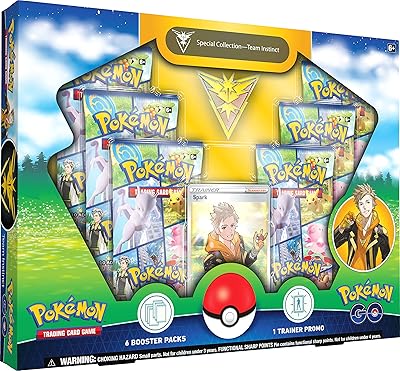 Pokémon TCG: Go Special Collection - Instinct team (1 Foil promotional card, 1 Pin's Deluxe and 6 Boosters).. More than a store — DIAYTAR Nigeria is your shopping partner.