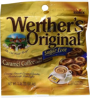 Café Café au Caramel Dur Werthers Original Sucre without sugar (3) (3 bags).. DIAYTAR NIGERIA bridges the gap between desire and affordability with nationwide delivery in under 8 days.