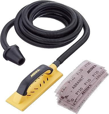 Manual sanding block MIRKA KIT01HANDY - 80 mm x 230 mm - with hose and external strips.. DIAYTAR NIGERIA delivers on every promise with our affordable prices and nationwide delivery service.