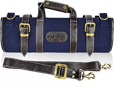 Boldrick chef's knife bag with professional travel strap in canvas.. Great products, lower prices, fast delivery — DIAYTAR Nigeria has it all.