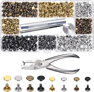 Set of 240 nails in double tubular hood leather metal 2 sizes with pliers.. DIAYTAR NIGERIA delivers happiness in 5-8 days with our affordable and diverse product range.