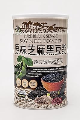 Soy milk in pure black sesame powder.. Enjoy stress-free shopping with affordable prices on DIAYTAR Nigeria.
