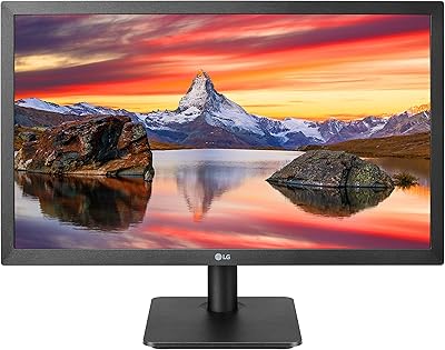 LG 22MP400 -B FHD 22 inch (1920 x 1080) with AMD Freesync and screen control - Black.. DIAYTAR Nigeria: Where affordability meets fast and reliable e-commerce service.