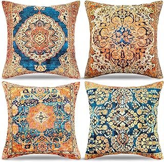 45 "x 45" cushion covers with Moroccan ethnic design yellow cushion oriental style geometric decoration cushion cushion linen for sofa, bedroom, outdoor garden decoration.. DIAYTAR NIGERIA brings affordable products to every doorstep with our reliable 5-8 day shipping.