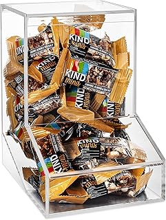 Simply Imagine acrylic candy distributor box, with 2 lids for loose candy storage - Bubble gum, lollipops, chocolates and other snacks - for the house, the office or the wall.. DIAYTAR NIGERIA connects desires with reality through affordable prices and reliable delivery service.
