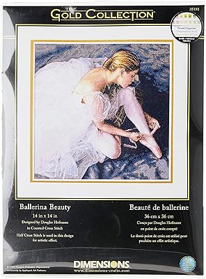 Cross stitch kit Dimensions by Gold Collection Beautiful Ballerina Canvas.. Discover the joy of choice with DIAYTAR NIGERIA's extensive selection and budget-friendly shipping.