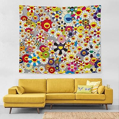 Takashi Murakami Floral Mural Art to Hanging Living Room Decoration Indian Sleeping For University.. Experience the future of online shopping with DIAYTAR NIGERIA's extensive product range and competitive pricing.
