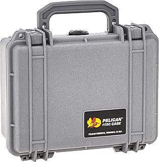1150 pelican camera bag with foam (silver).. Experience retail therapy without the financial stress at DIAYTAR NIGERIA's budget-friendly marketplace.